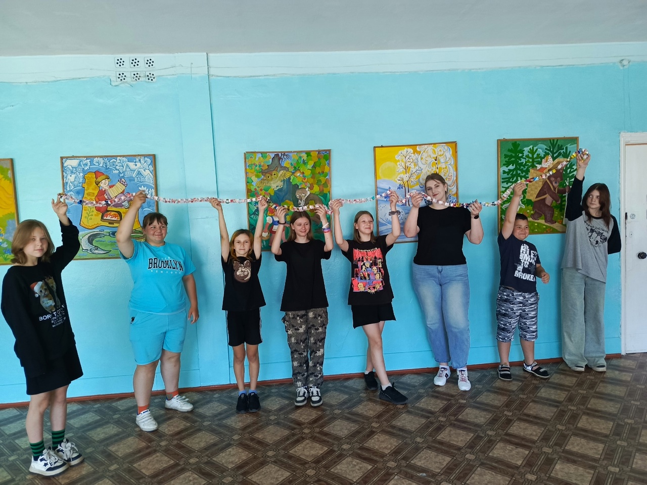 Сегодня, 7 июня в лагере &amp;quot;Дружба&amp;quot; был &amp;quot;День фантика&amp;quot;..